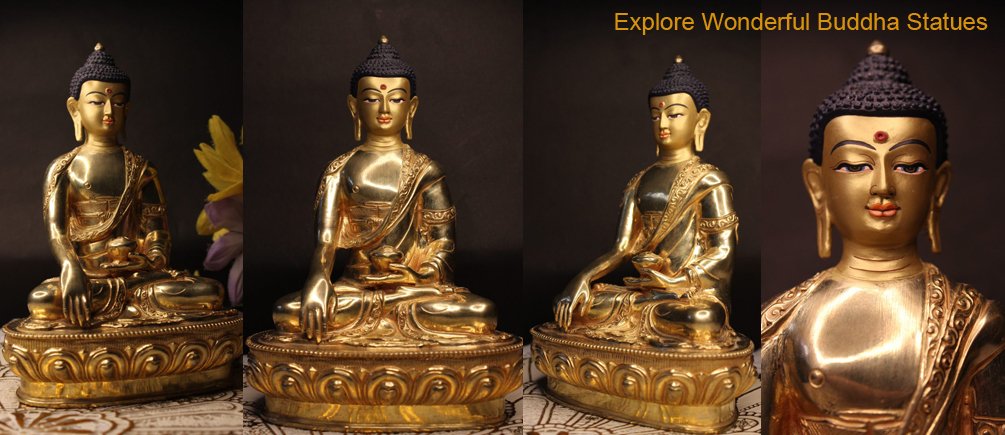 Golden Buddha Statues